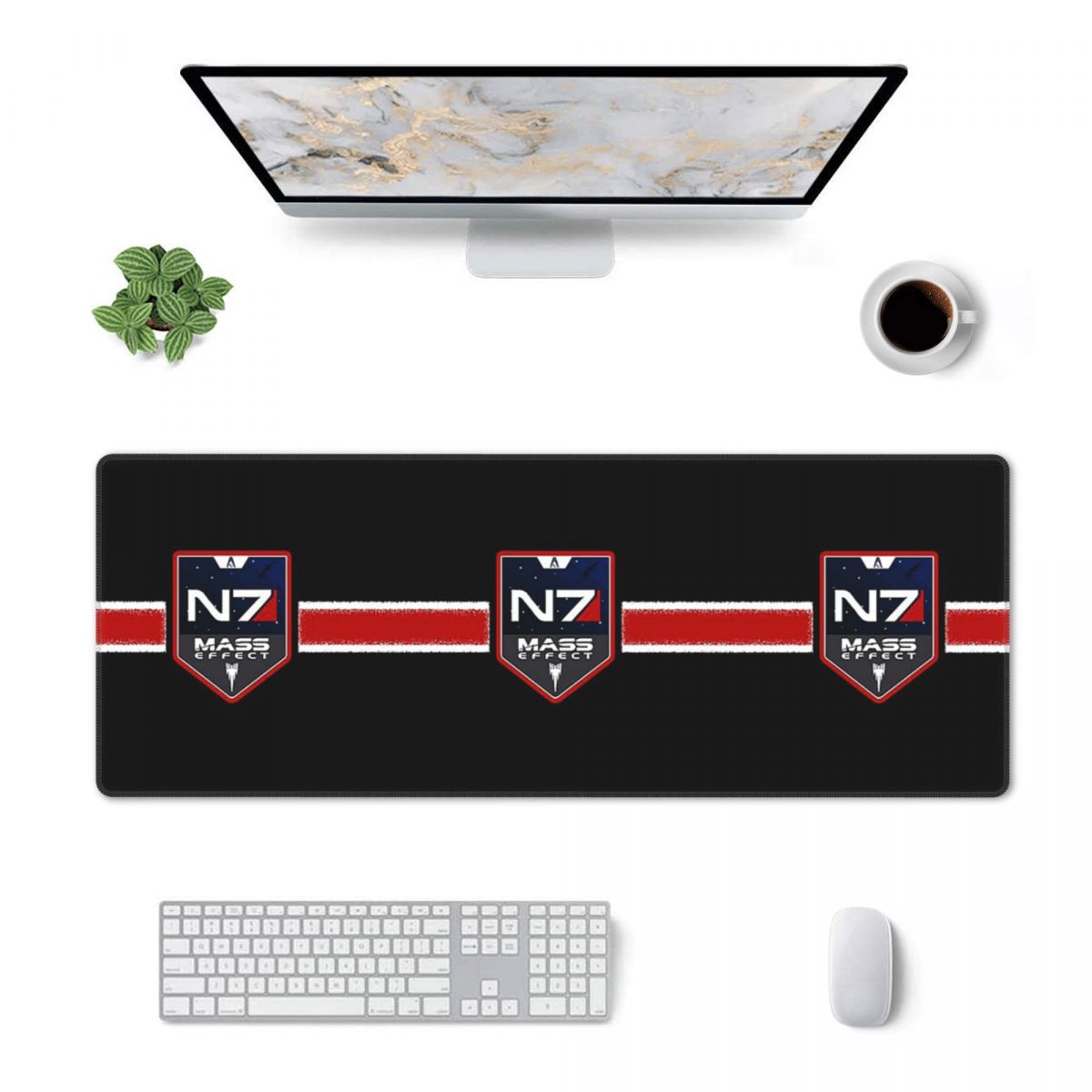 Gaming Accessories Icon - Duża podkładka pod mysz N7 New