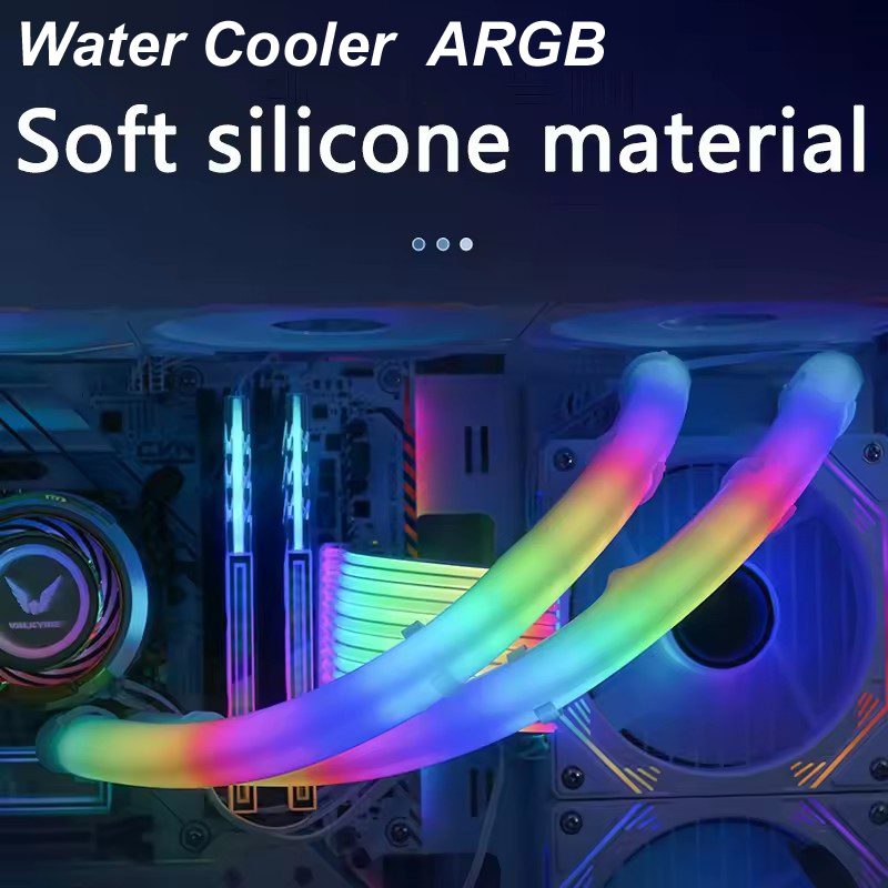 Gaming Zone Accessories - Miękki Wąż ARGB Chłodnica Wodna CPU