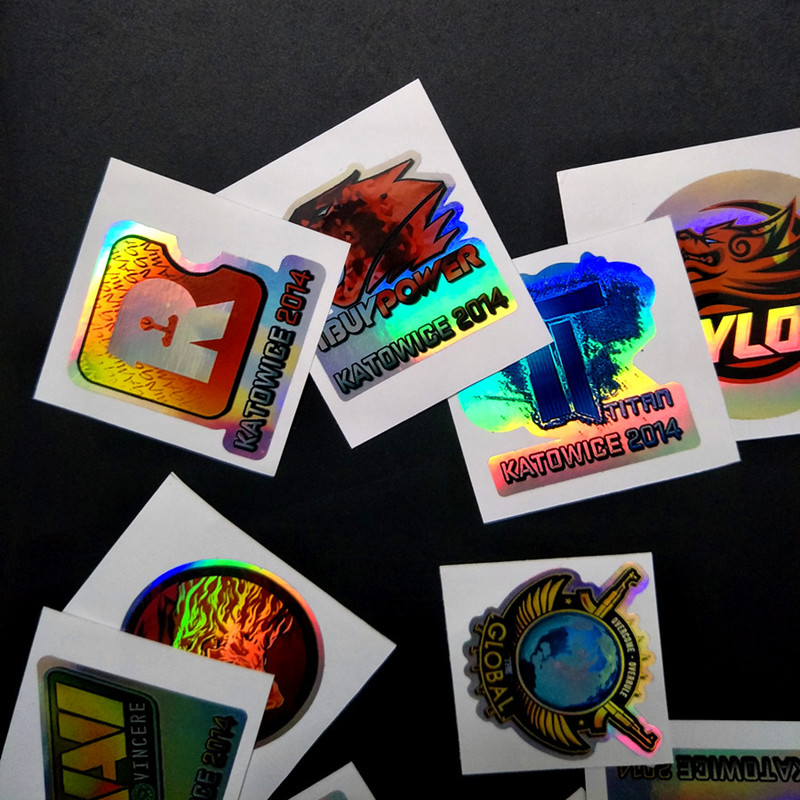Gaming Accessories Toys - CS:GO Holograficzne urządzenia peryferyjne Naklejki Wodoodporny