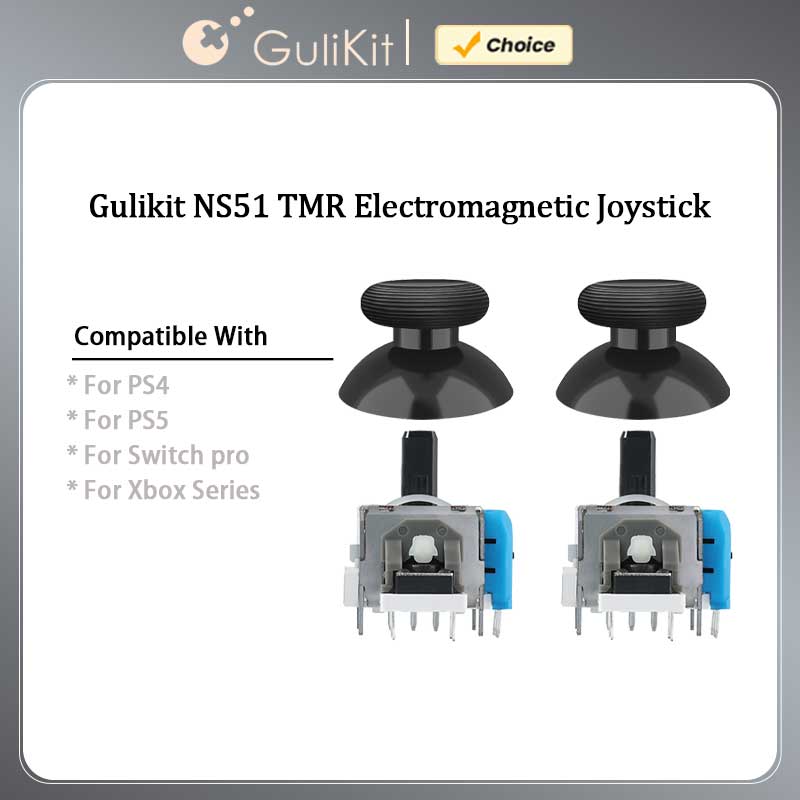 Gaming Accessories Ps5 - Joystick GuliKit NS51 TMR z nakładkami
