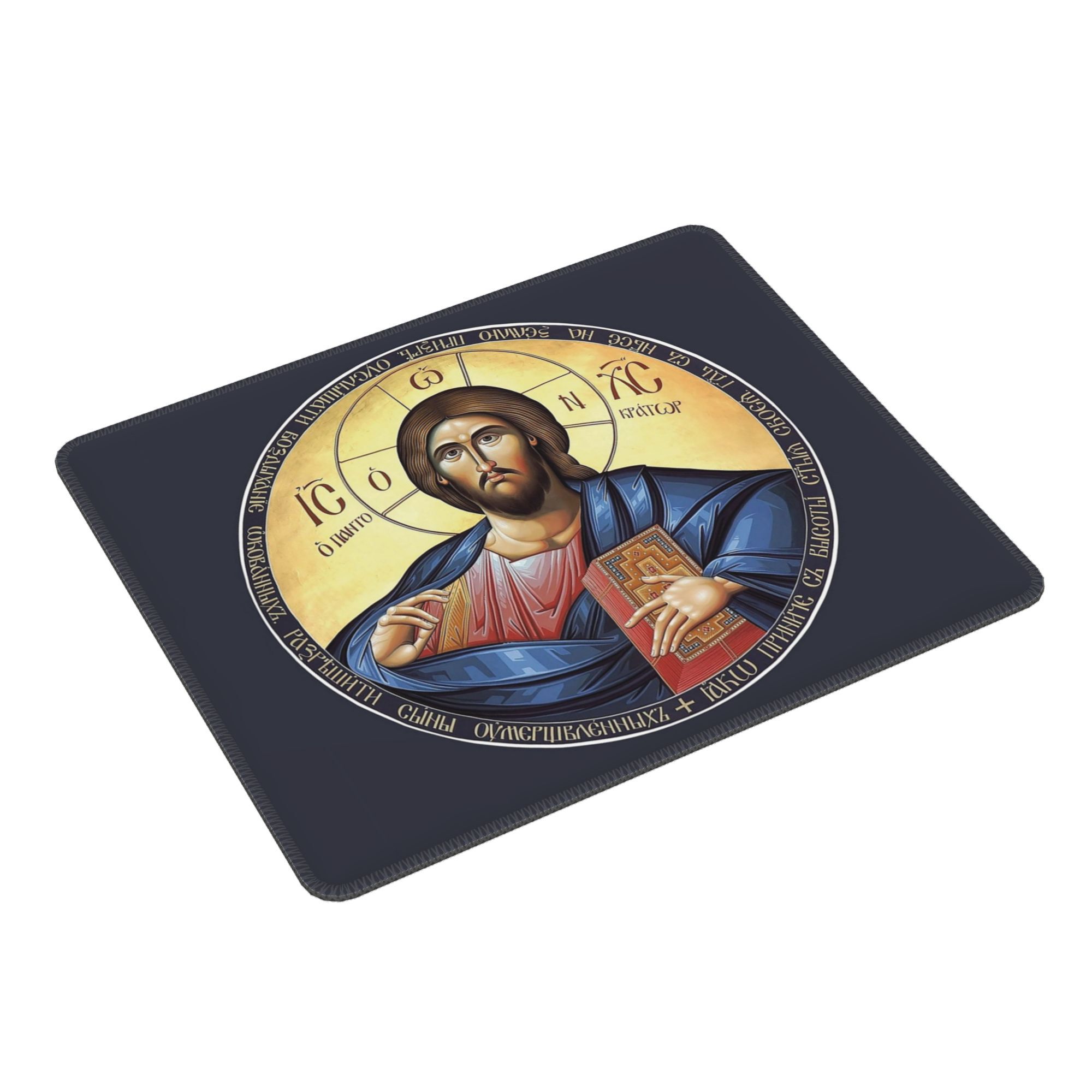 Gaming Accessories Icon - Podkładka pod mysz z ikoną Chrystusa