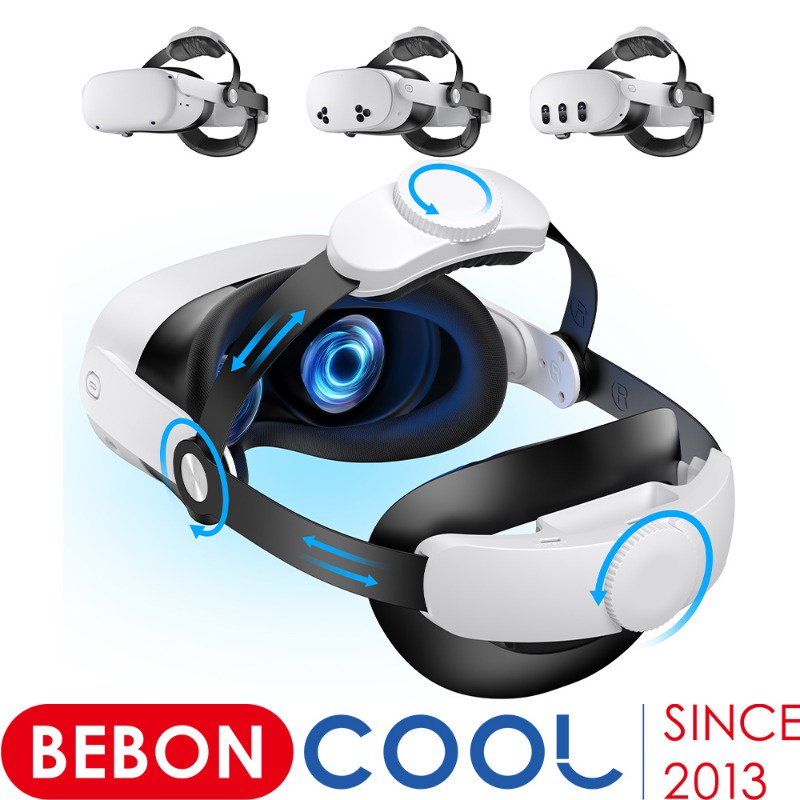 Gaming Accessories Vr - Regulowany pasek na głowę BEBONCOOL do