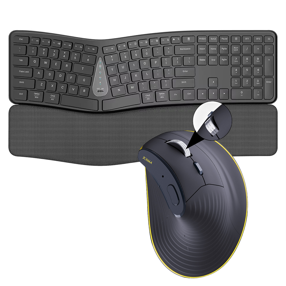 Gaming Accessories Combo - Bezprzewodowy zestaw klawiatura i mysz 2.4G,