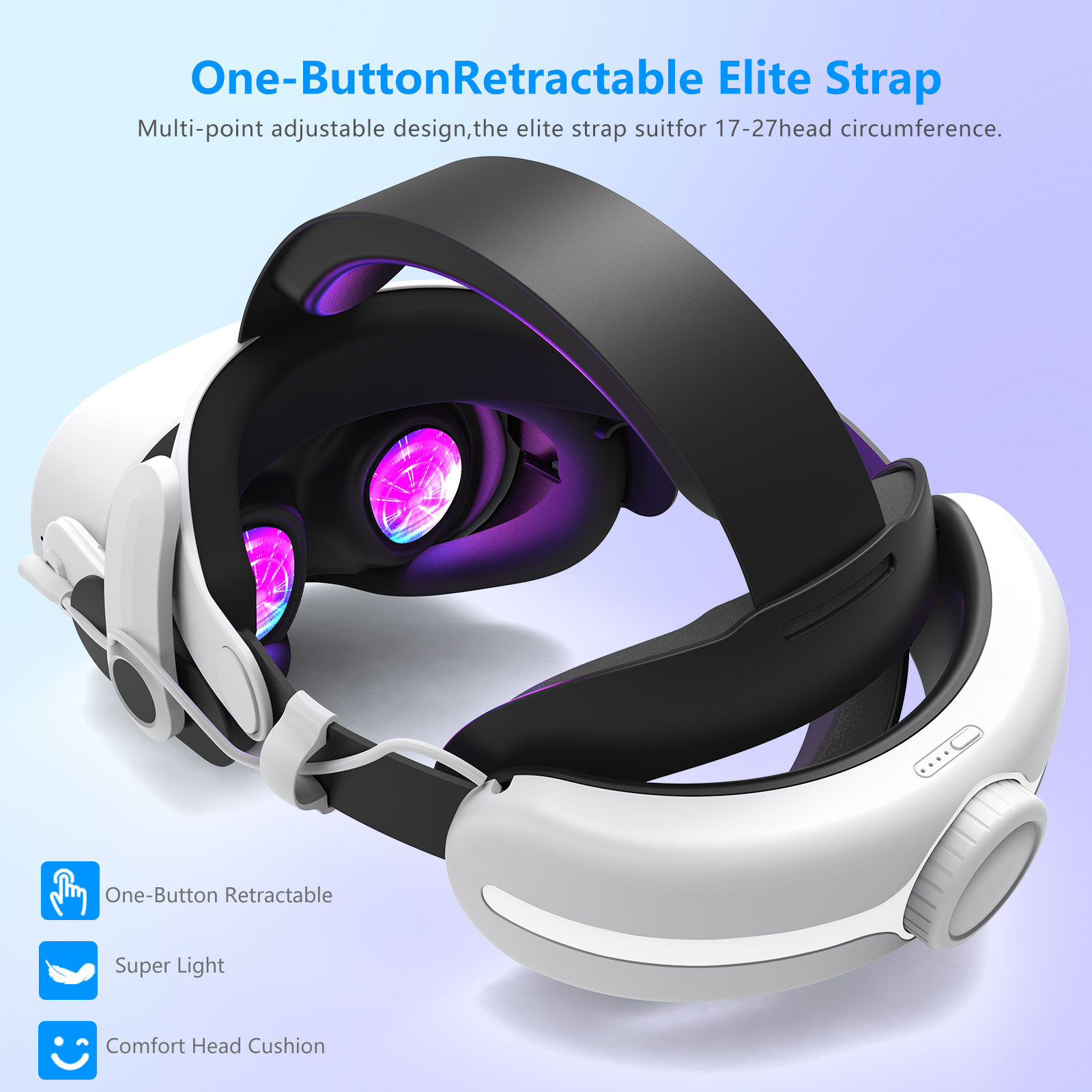 Pasek na głowę z regulacją i ł – Gaming Accessories Vr recenzja i cena