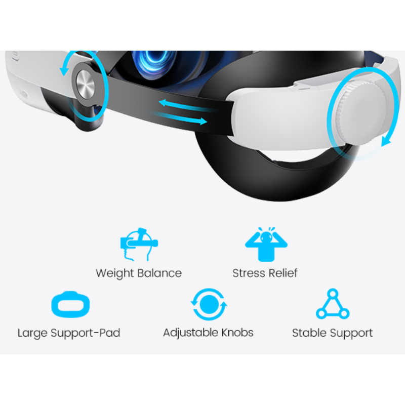 Regulowany pasek na głowę BEBO – Gaming Accessories Vr recenzja i cena