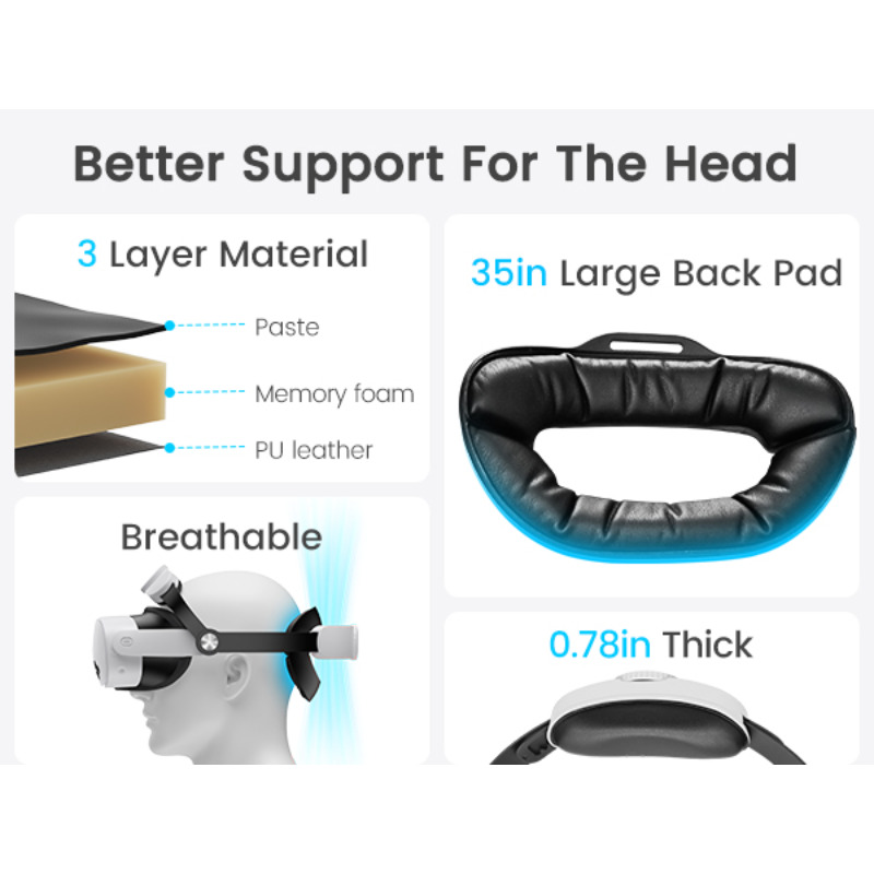 Regulowany pasek na głowę BEBO – Gaming Accessories Vr recenzja i cena